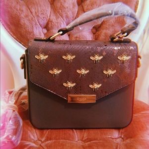 NWT Dune London Dessie Embellished Crossbody Bag